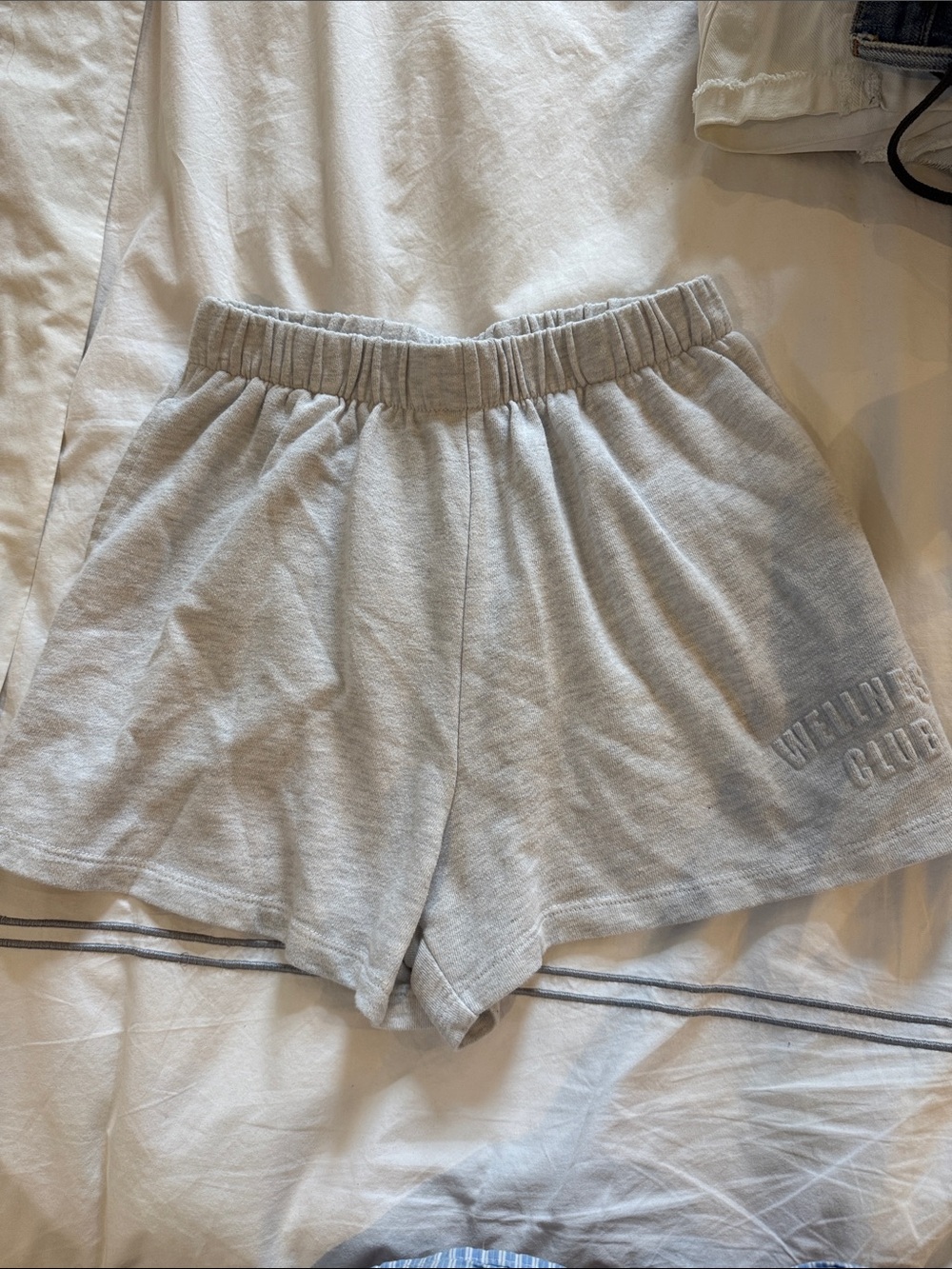 Garage Light Gray Athletic Lounge Shorts